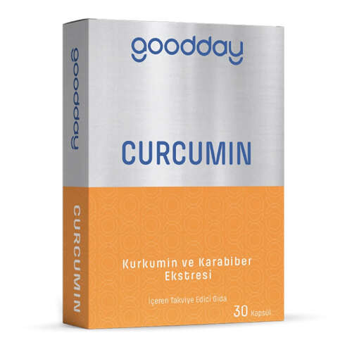 Goodday Curcumin Takviye Edici Gıda 30 Kapsül - Goodday