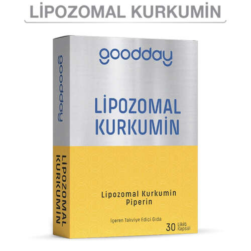 Goodday Lipozomal Kurkumin Takviye Edici Gıda 30 Kapsül - 2