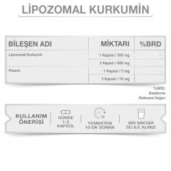 Goodday Lipozomal Kurkumin Takviye Edici Gıda 30 Kapsül - 4