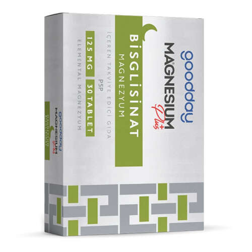 Goodday Magnesıum Plus Takviye Edici Gıda 30 Tablet - Goodday