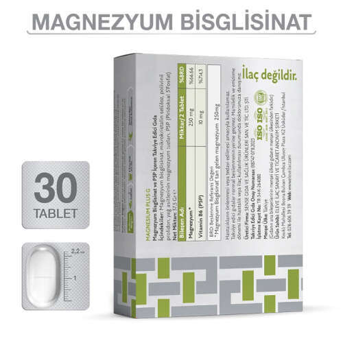 Goodday Magnesıum Plus Takviye Edici Gıda 30 Tablet - 3