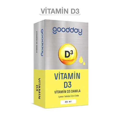 Goodday Vitamin D3K2 Sprey 20 ml - Goodday