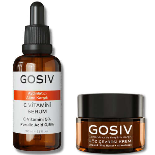 Gosiv Anti-Aging Etkili Göz Çevresi Destekleyici Cilt Bakım Seti - 1