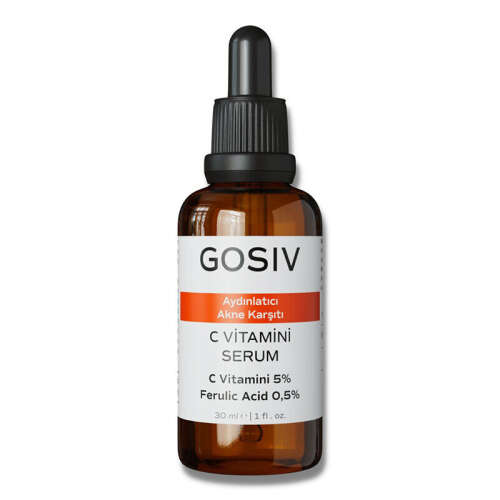 Gosiv Aydınlatıcı ve Düzensiz Ciltler İçin C Vitamini Serum 30 ml - Gosiv