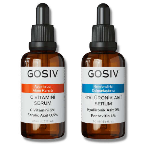 Gosiv Kuru Ciltlere Özel Aydınlatmaya Yardımcı Cilt Bakım Seti - Gosiv