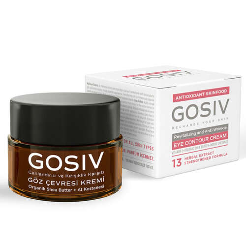 Gosiv Organik Kırışık Karşıtı Göz Çevresi Kremi 15 ml - 4