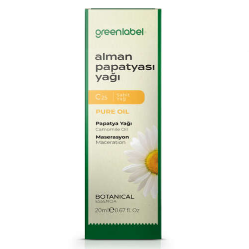 Greenlabel Alman Papatyası Yağı 20 ml - Greenlabel
