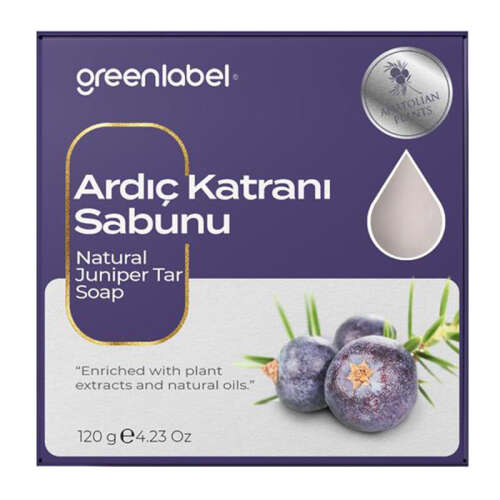 Greenlabel Ardıç Katranı Sabunu 120 gr - Greenlabel