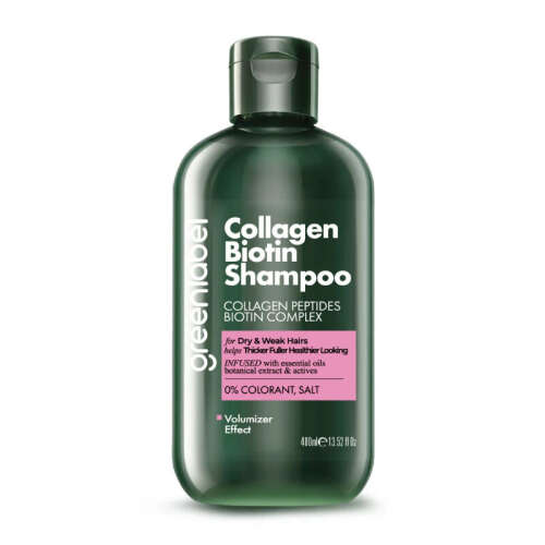 Greenlabel Biotin ve Kolajen At Kuyruğu Şampuanı 400 ml - Greenlabel