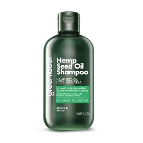 Greenlabel Kenevir Özlü Şampuan 400 ml - Greenlabel