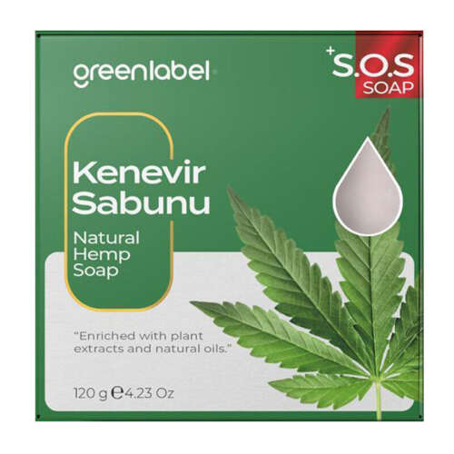 Greenlabel Kenevir Sabunu 120 gr - Greenlabel