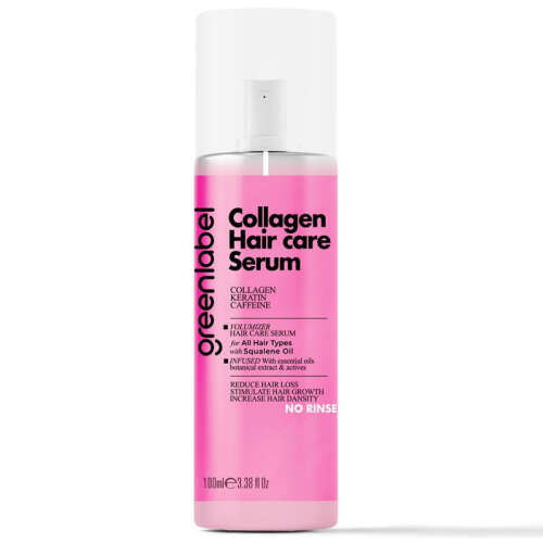 GreenLabel Kolajen İçerikli Durulamasız Saç Serumu 100 ml - 1