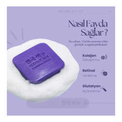 Greenlabel Korean Serum Soap Collagen Night Face Bar 3x60 gr - 3