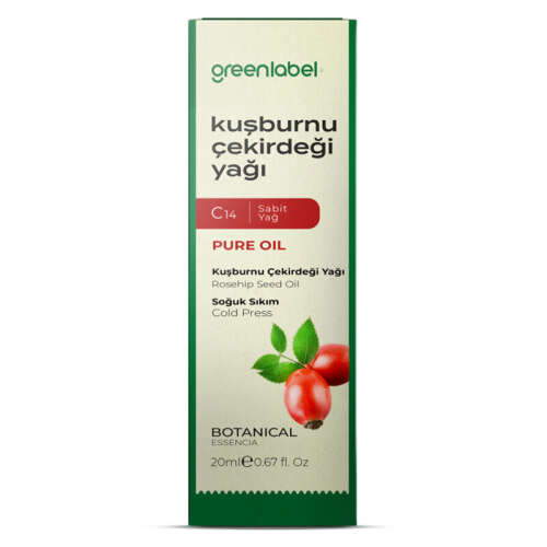 Greenlabel Kuşburnu Çekirdeği Yağı 20 ml - 2