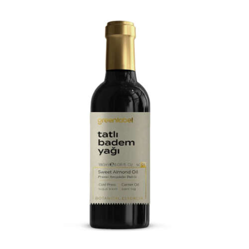 Greenlabel Tatlı Badem Yağı 180 ml - Greenlabel