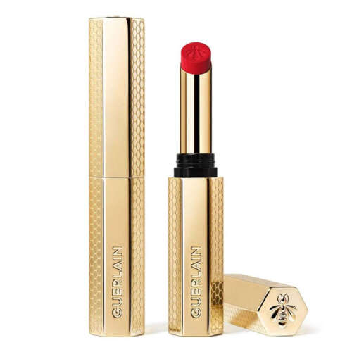 Guerlain KissKiss Blur Matte Lips 510 - Petal Red - 2