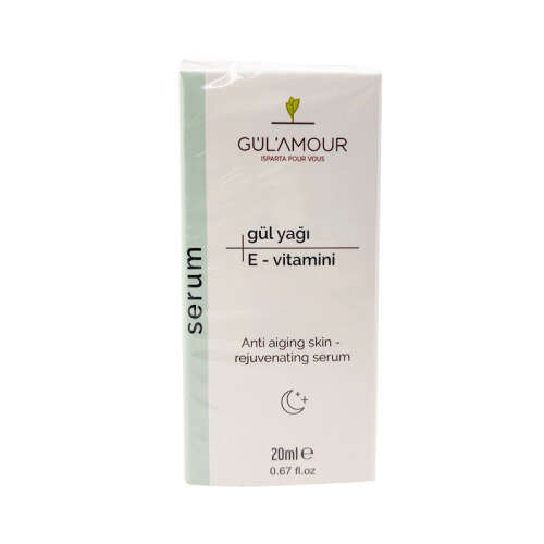 GülAmour Gül Yağı ve E Vitamini İçeren Serum 20 ml - GülAmour
