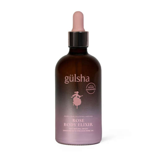 Gülsha Pembe Işıltılı Güllü Vücut İksiri 100 ml - Gülsha