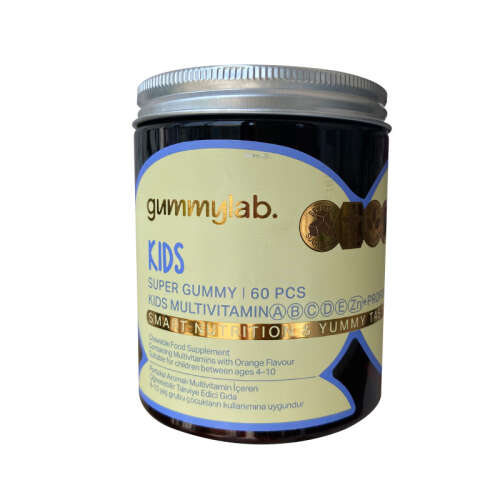 Gummylab. Kids Super Gummy 60 Adet Jel Form - 1
