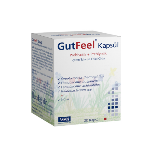 GutFeel Kapsül - 20 Kapsül - Assos İlaç