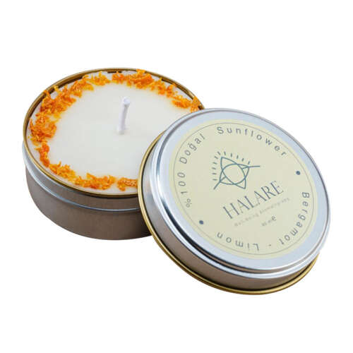 Halare Aromatherapy Bergamot ve Limon Aromalı Mum 80 ml - Halare Aromatherapy