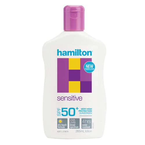 Hamilton Sensitive Spf50+ Güneş Koruyucu Losyon 265ml - Hamilton