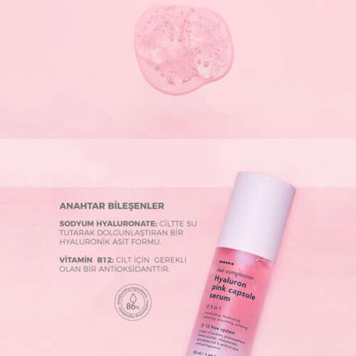 Hanskin Hyaluron Pink Capsule Serum 50 ml - 3