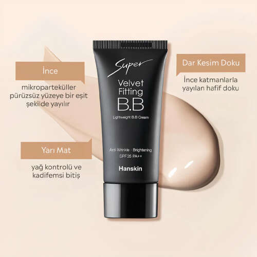 Hanskin Velvet Fitting BB Cream 30 gr - 2