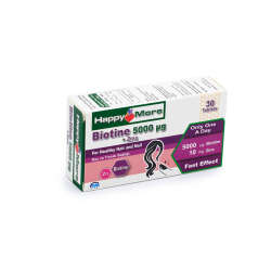 HappyMore Biotin Takviye Edici Gıda 30 Tablet - 5