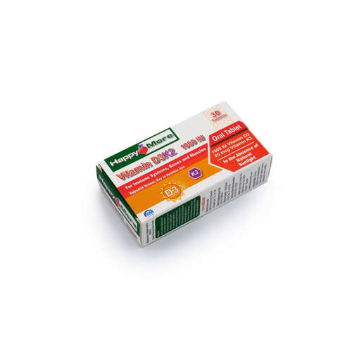 HappyMore Vitamin D3K2 Takviye Edici Gıda 30 Tablet - 4