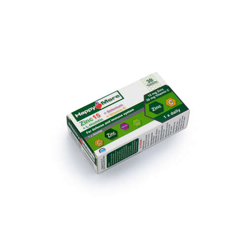 HappyMore Zinc Takviye Edici Gıda 30 Tablet - 4