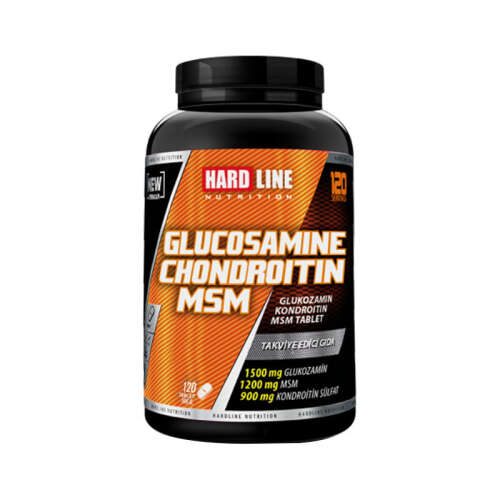 Hardline Glucosamine Chondroitin Msm 120 Tablet - Hardline