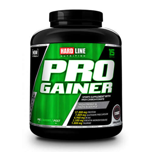 Hardline Progainer Çilek 3000 g - Hardline