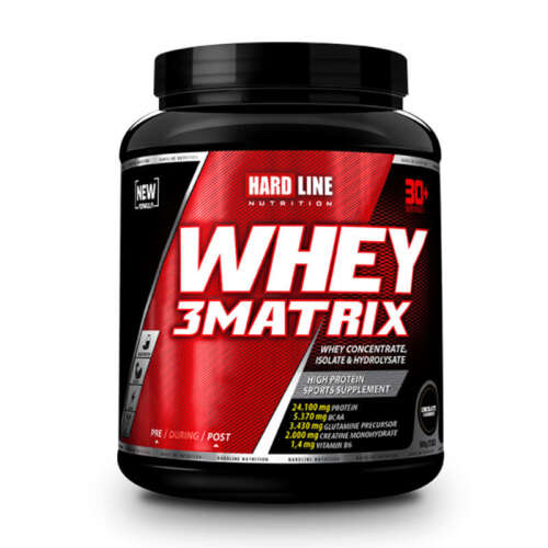 Hardline Whey 3Matrix Muz 908 g - Hardline