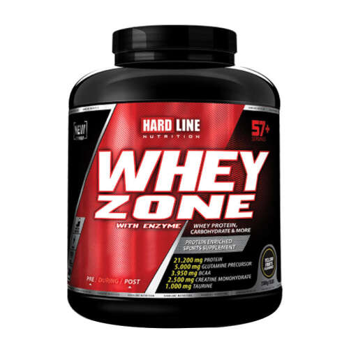 Hardline Whey Zone Sarı Meyve 2300 g - Hardline