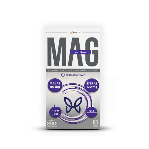 Haver Mag-Active 30 Tablet - Haver Farma