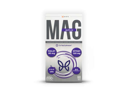 Haver Mag-Active 60 Tablet - Haver Farma