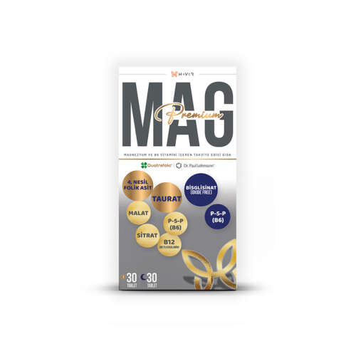Haver Mag Premium 60 Tablet - Haver Farma