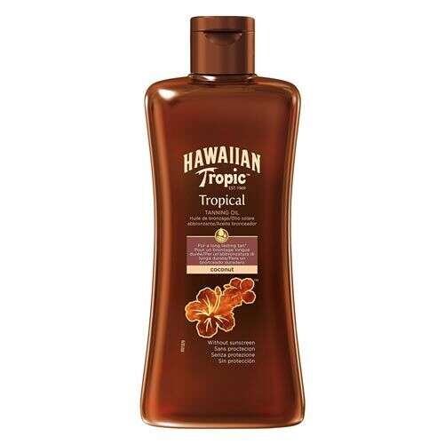 Hawaiian Tropic Coconut Koruma Faktörsüz Güneş Yağı 200ml - Hawaiian Tropic
