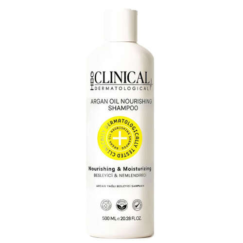 HBO Clinical Argan Yağlı Tuzsuz Şampuan 500 ml - HBO Clinical