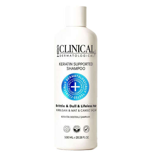 HBO Clinical Keratin Tuzsuz Şampuan 500 ml - HBO Clinical