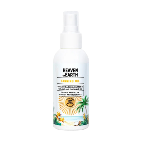 Heaven on Earth %100 Doğal ve Organik Bronzlaştırıcı Yağ 100 ml - 1