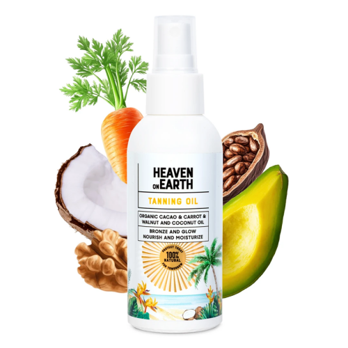 Heaven on Earth %100 Doğal ve Organik Bronzlaştırıcı Yağ 100 ml - 2