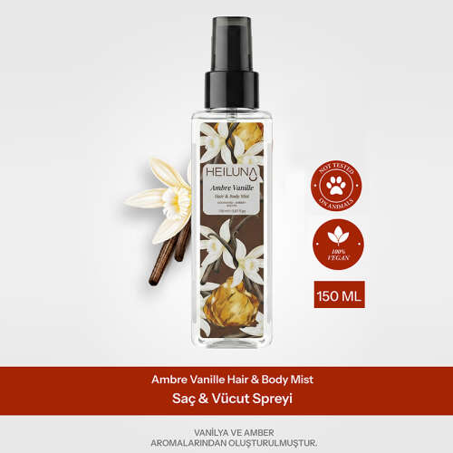 Heiluna Ambre Vanille Saç ve Vücut Spreyi 150 ml - 2