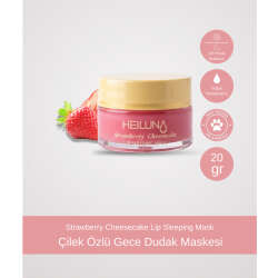Heiluna Strawberry Cheesecake Lip Sleeping Mask 20 g Çilek - 2