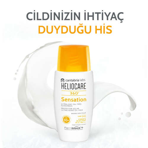 Heliocare 360 Sensation Oil Free SPF 50+ 50 ml - 2