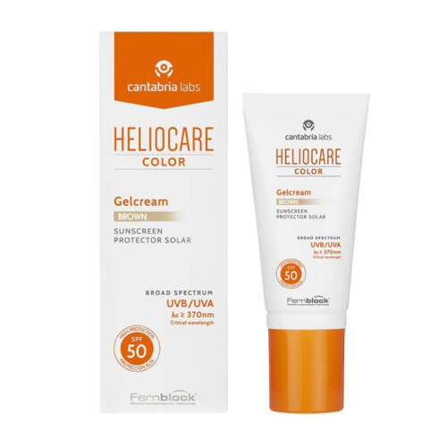 Heliocare Color Gelcream Brown Renkli Güneş Kremi Spf 50 50 ml - Heliocare