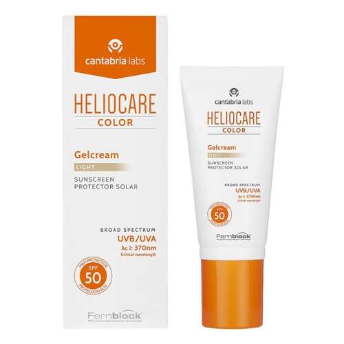 Heliocare Color Gelcream Light Buğday Renkli Güneş Kremi Spf 50 50 ml - Heliocare