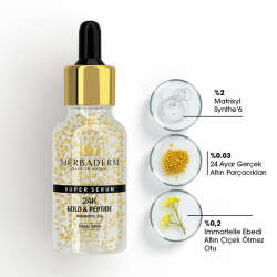Herbaderm 24K Kırışıklık Karşıtı Serum 30 ml - 2