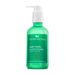 Herbaderm Acid Clarity Oil Control Face Wash 250 ml - 1